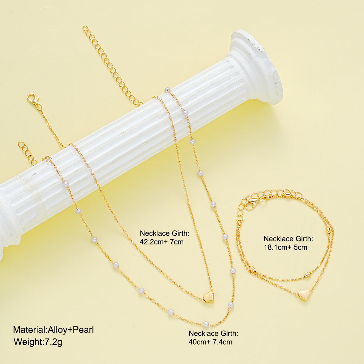 Personality And Creativity Temperament Jewelry Suit